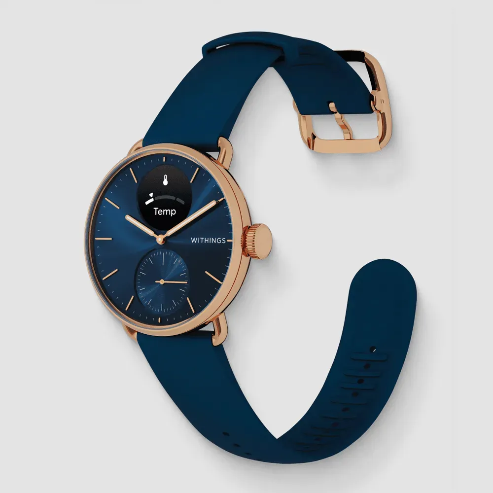 Withings ScanWatch 2 38mm -älykello blue rose gold