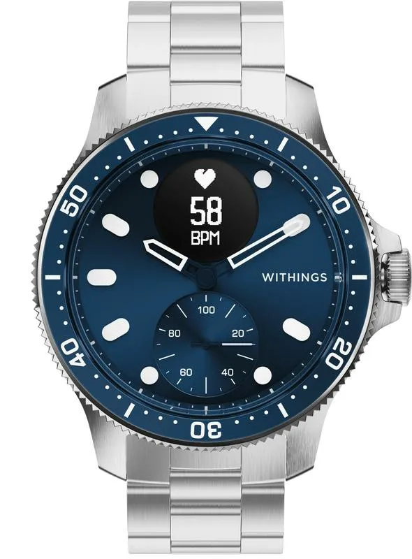 Withings ScanWatch Nova 42mm -älykello sininen