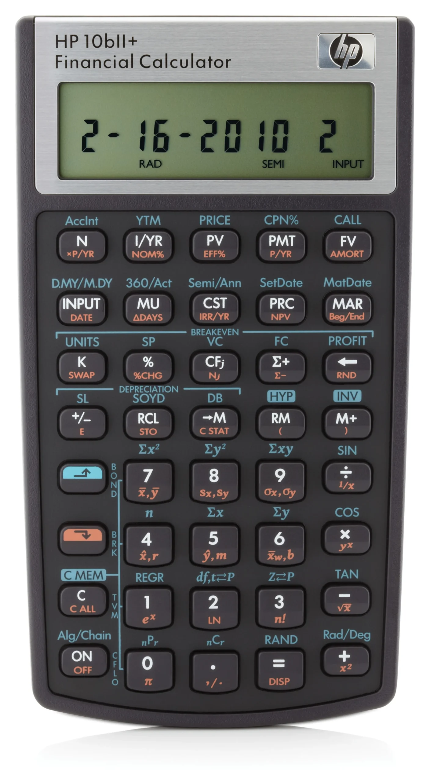 HP 10BII+ financial calc. (Nordic CD)