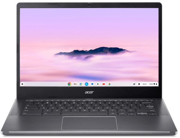 Acer Chromebook 514 14.0 N150 8 Gt 64 Gt Intel Graphics Chrome OS -kannettava musta