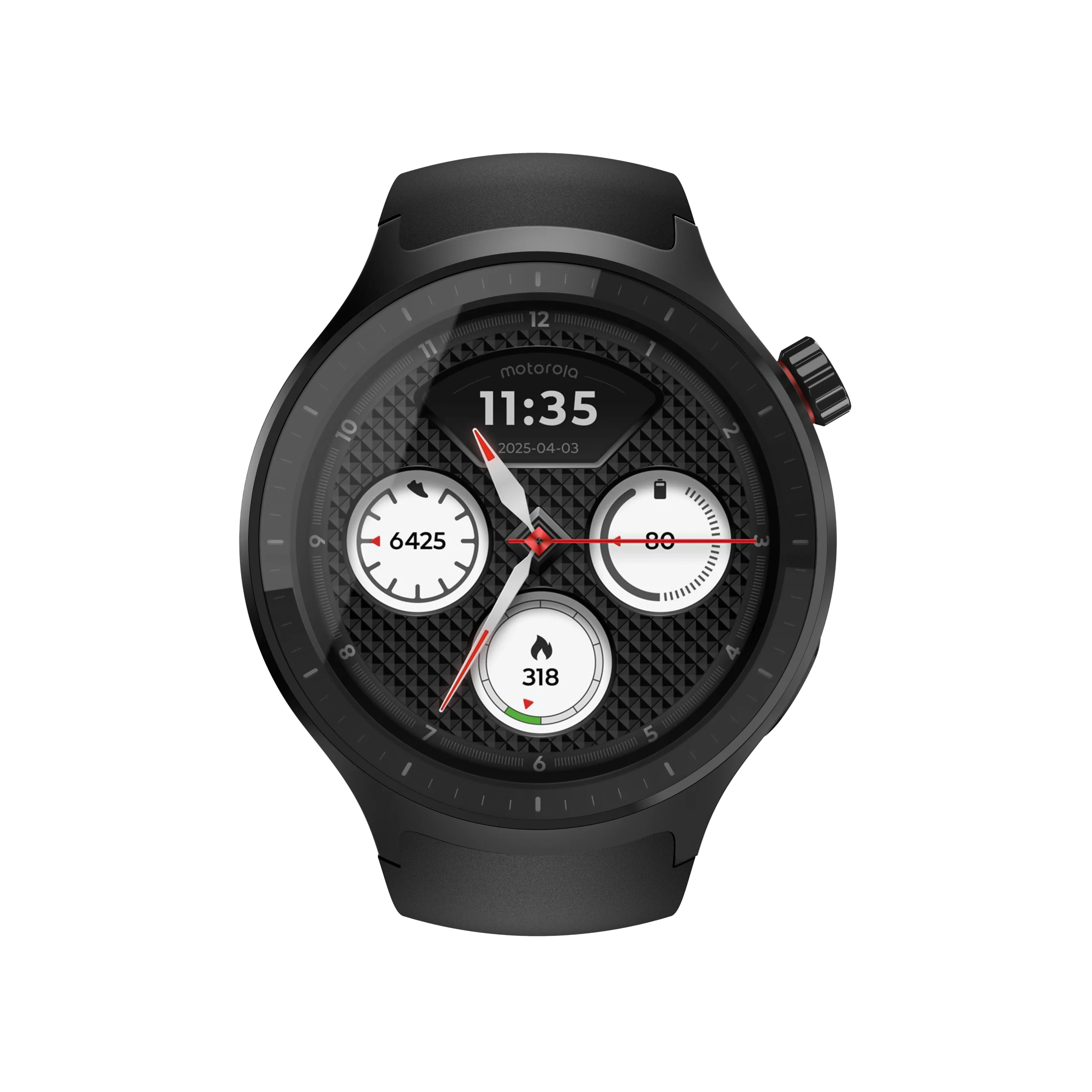 Motorola Moto Watch 47mm -älykello volcanic ash