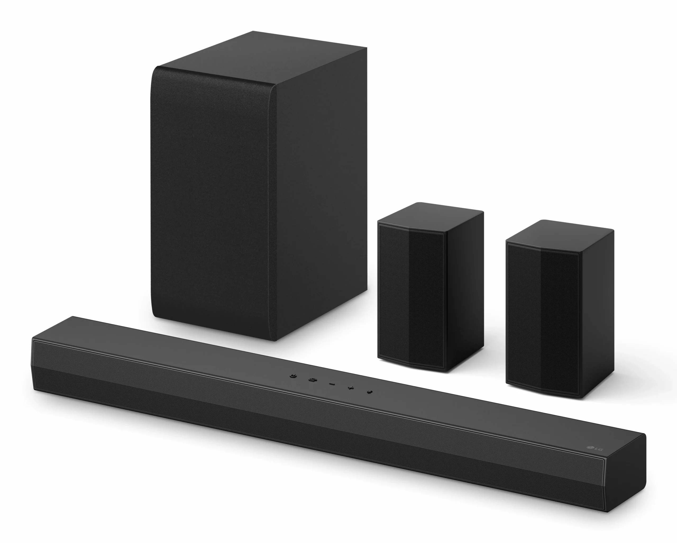 LG S40TR 4.1 soundbar -äänijärjestelmä langattomalla subwooferilla musta