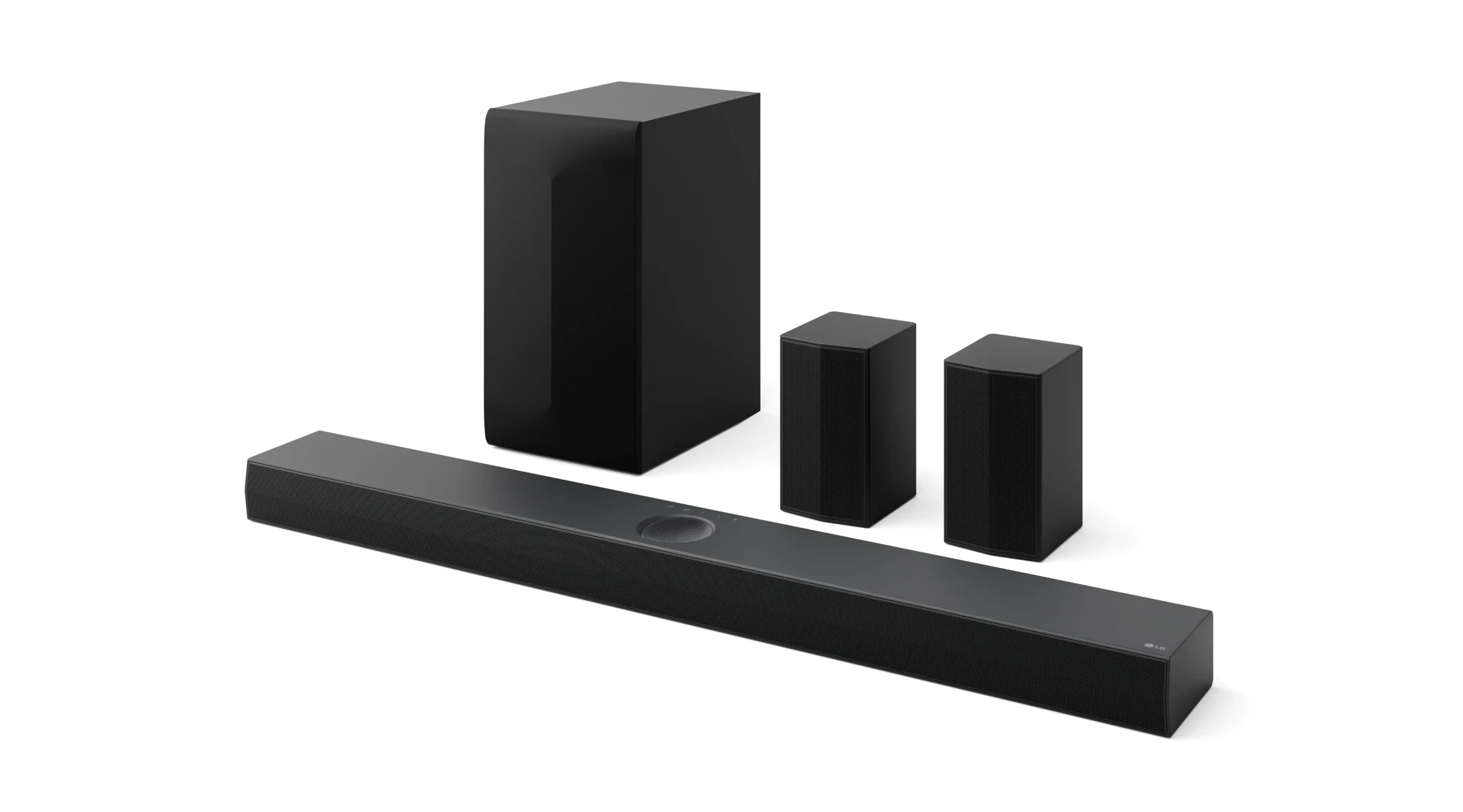 LG S70TR 5.1.1 Dolby Atmos soundbar -äänijärjestelmä langattomalla subwooferilla musta