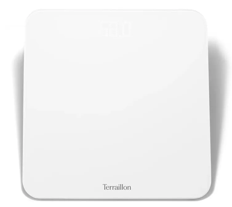 Terraillon X-LINE Connect Bluetooth ultraohut kehonkoostumusvaaka valkoinen