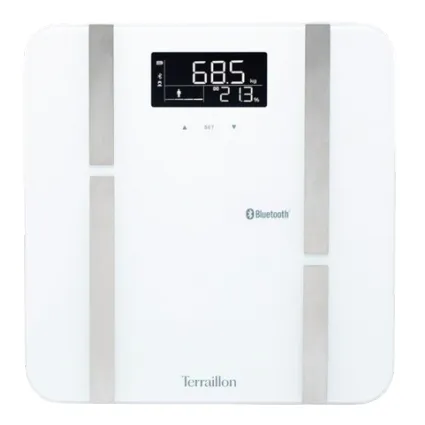 Terraillon X-LINE Connect -älyhenkilövaaka valkoinen