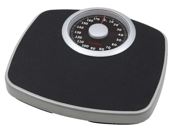 Terraillon NEO-T mekaaninen henkilövaaka musta/hopea 180 kg