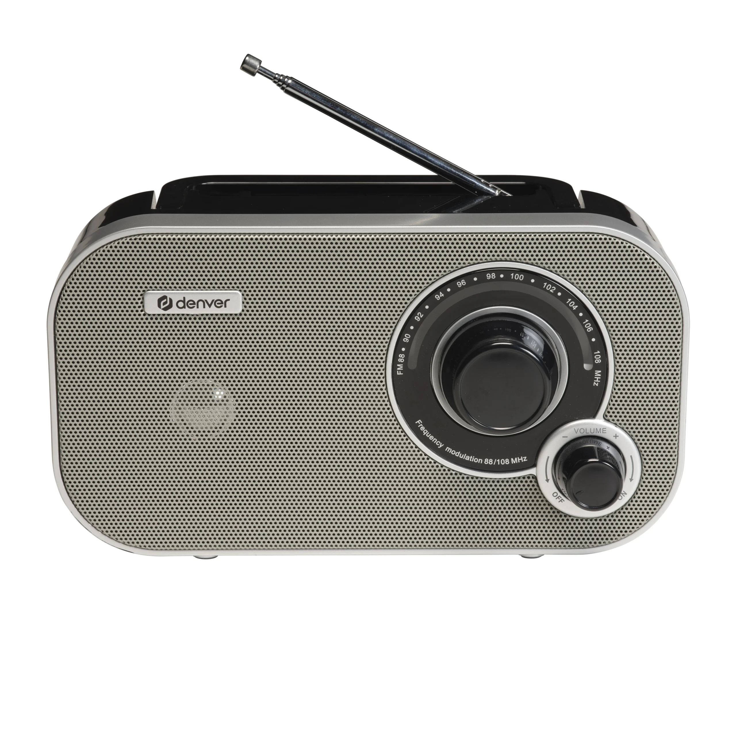 Radio FM Analog inställning TR-51GR Grå