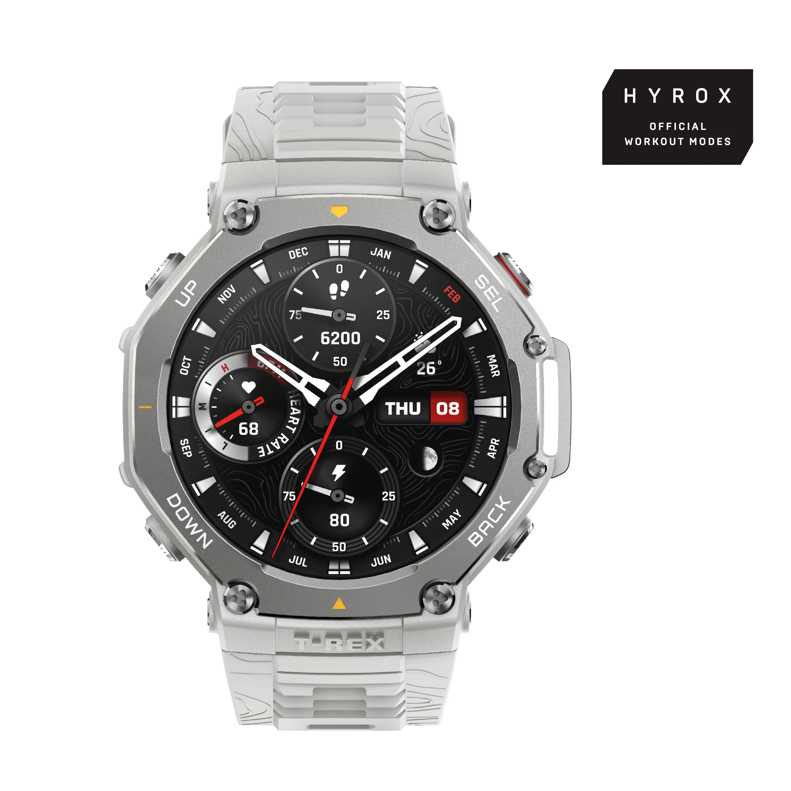 Amazfit T-Rex 3 48mm -älykello haze gray