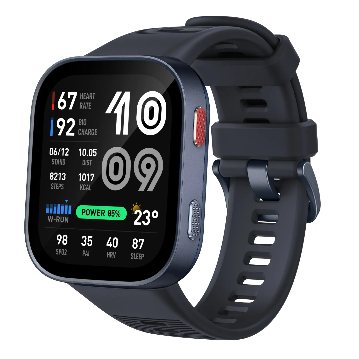 Amazfit Bip Max 43mm -älykello sininen/musta