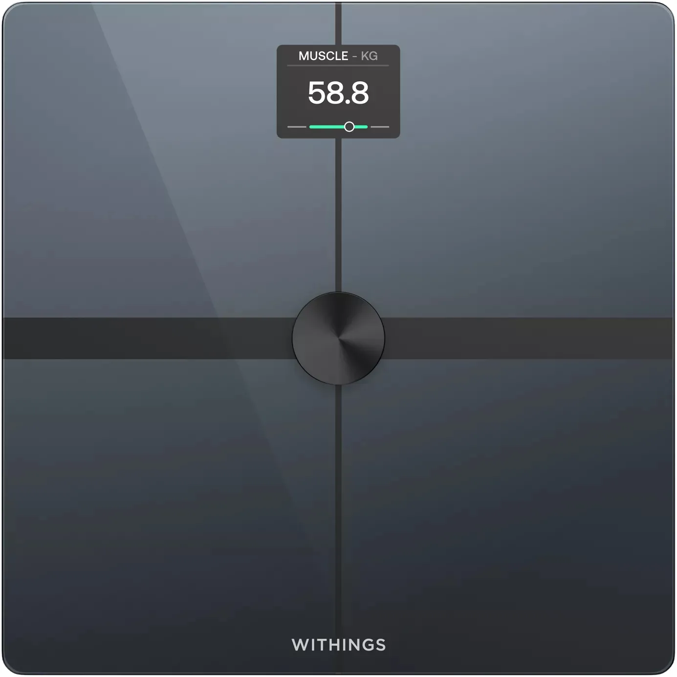 Withings Body Smart Wi-Fi -kylpyhuonevaaka - Musta