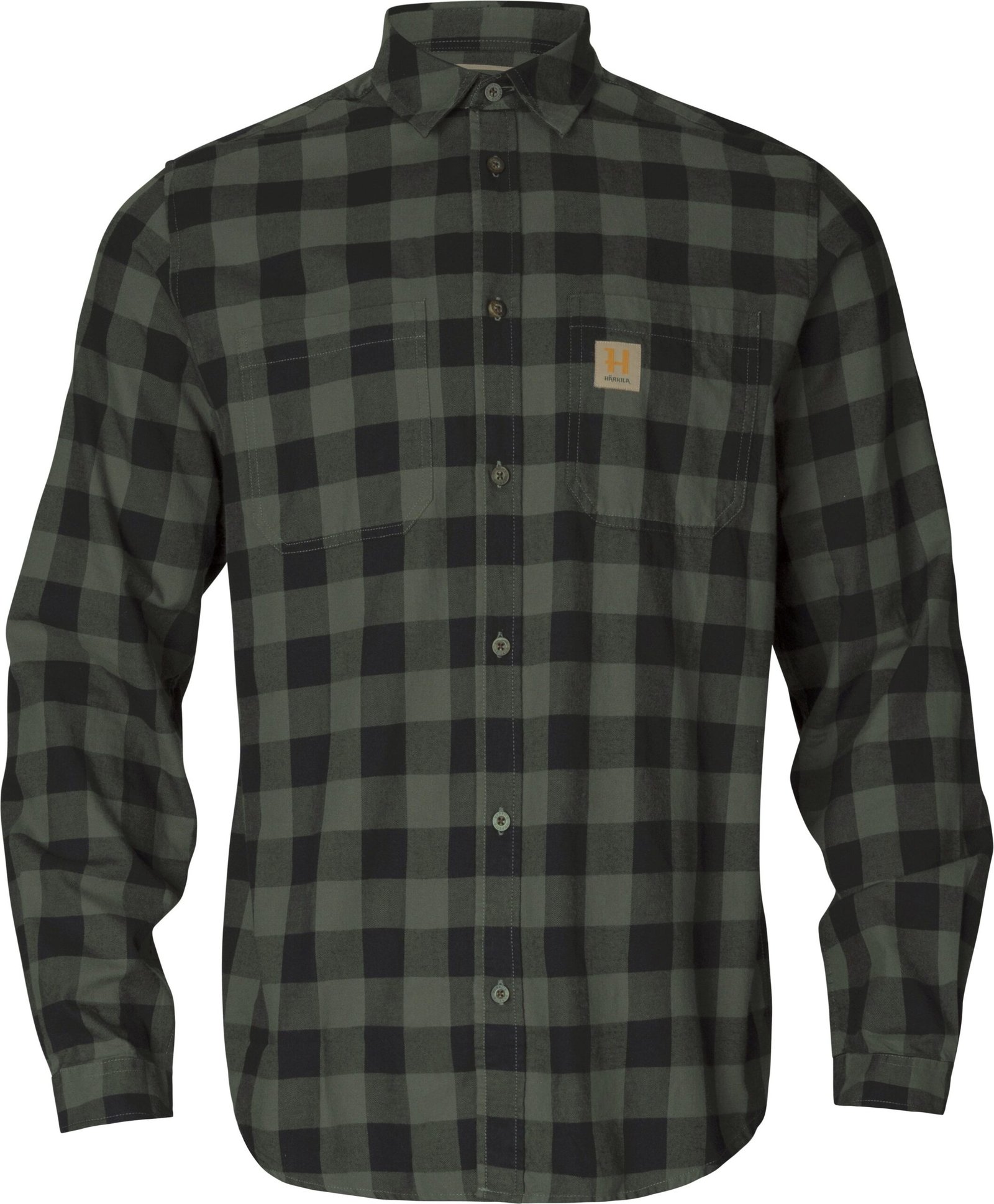 Härkila Scandinavian L/S Shirt paita, Green Check