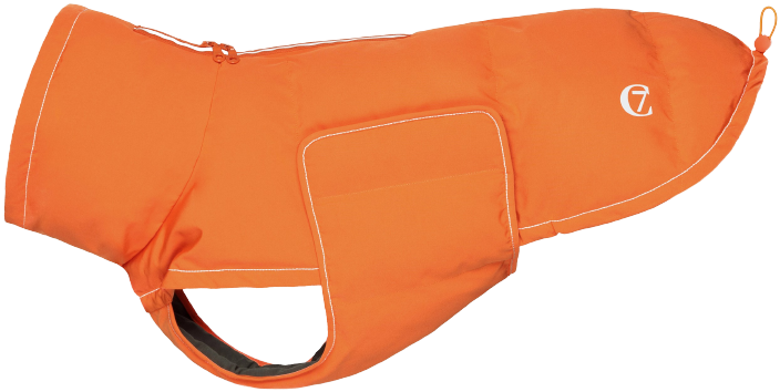 Cloud7 Yukon Dog Coat koiran takki, koot 6-10, Neon Orange