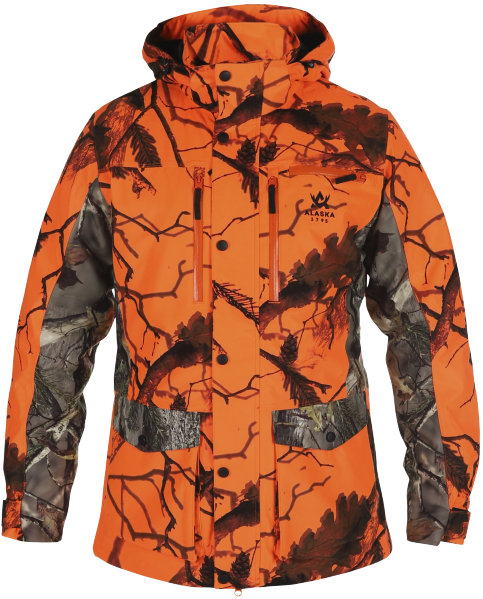 Alaska 1795 Tundra Jacket metsästystakki, Blaze 3D