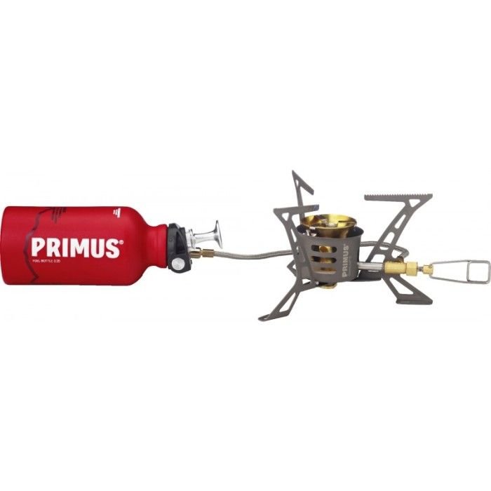 Primus OmniLite Ti -retkikeitin + polttoainepullo & säilytyspussi