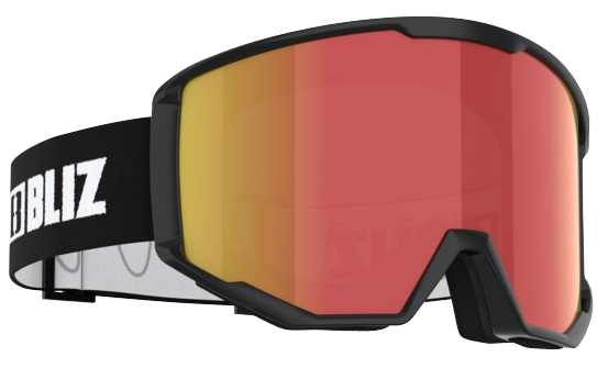 Bliz Spark Black with Brown & Red