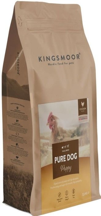 Kingsmoor Pohjoismainen Kana Pentu Pieni Koira 2,5 kg