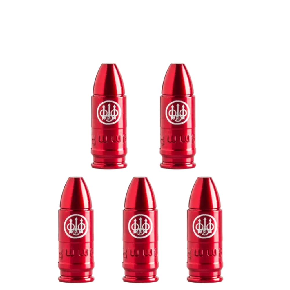 Beretta Pistol Snap Caps Cal. 9X19 Red