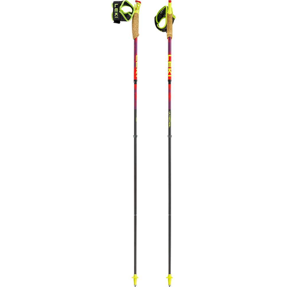 Leki Ultratrail FX.One SL Bright Red/Violet/Neonyellow