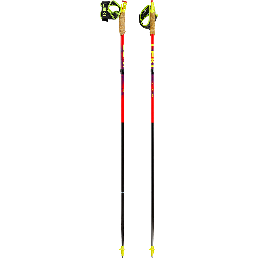 Leki Ultratrail FX.One Bright Red/Violet/Neonyellow
