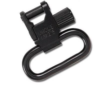 Uncle Mike´s Uncle Mike's QD SS Tri-Lock 1,25" hihnalenkki, musta, 2 kpl