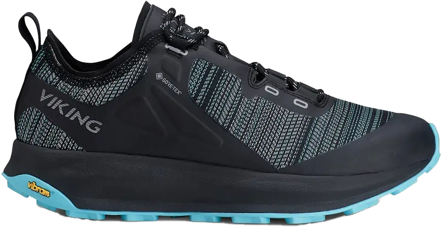 Viking Unisex Cerra Speed GTX ulkoilukengät, musta/minttu