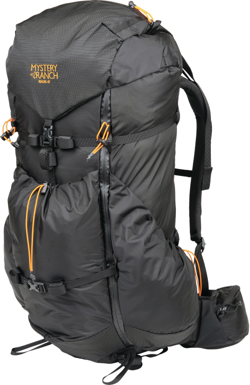Mystery Ranch Mens Radix 47 reppu, Black/Hunter