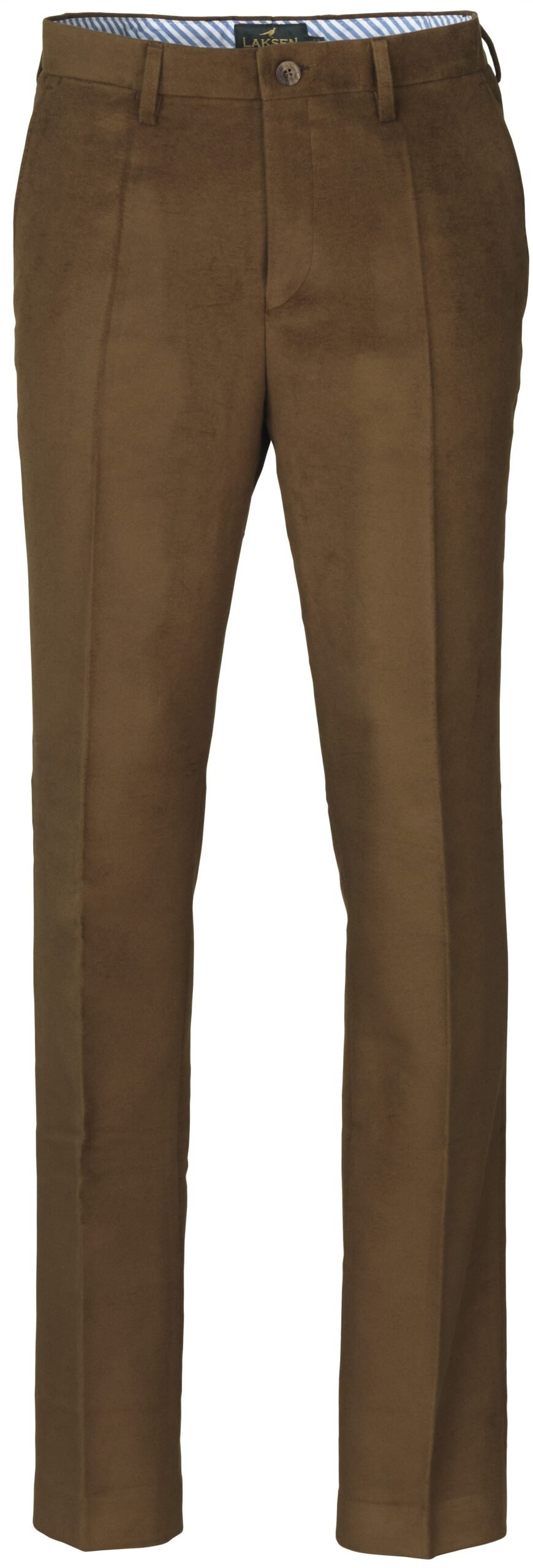 Laksen Belgravia Moleskin Trousers housut, ruskea
