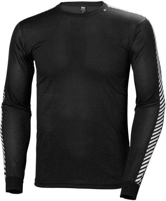Helly Hansen Lifa Stripe Crew -aluskerrastopaita, musta