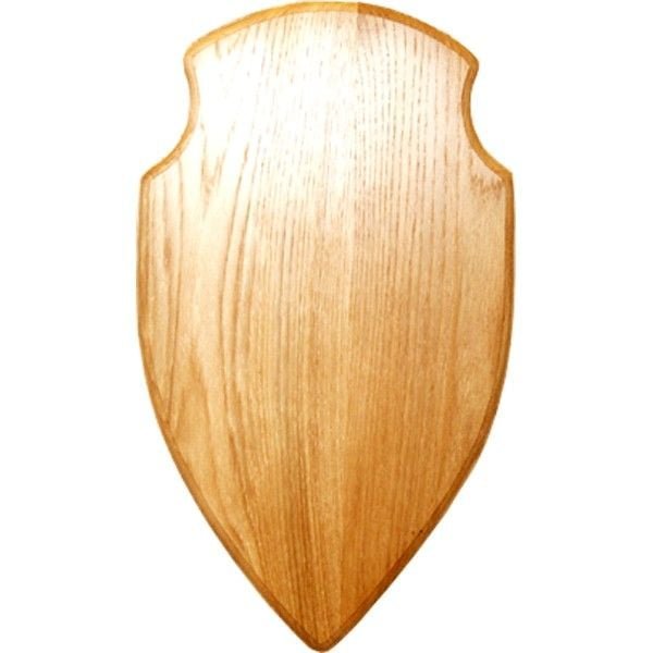 Grey Oak -hirvitrofeen taustalevy, 46 x 27 cm, vaalea tammi