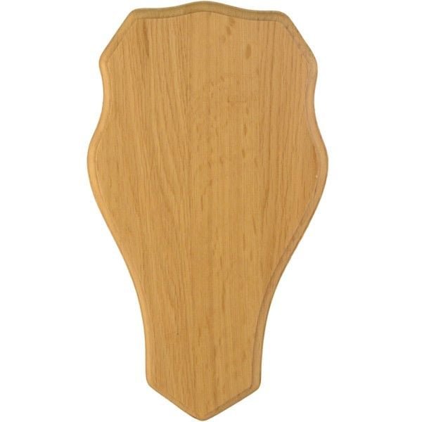 Grey Oak -hirvitrofeen taustalevy, 48 x 25 cm, vaalea tammi