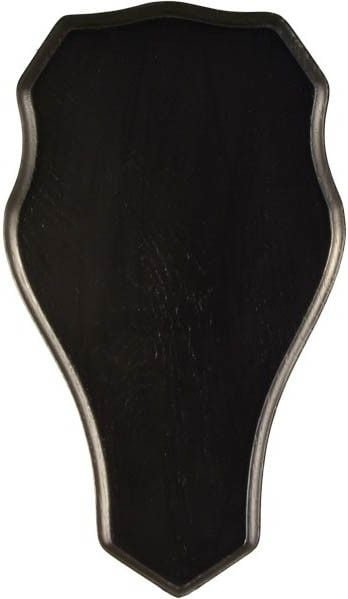Grey Oak -peuratrofeen taustalevy, 33 x 19 cm, tumma tammi