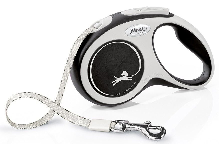 Flexi New Comfort leveähihnainen kelatalutin S, 5 m, useita värejä