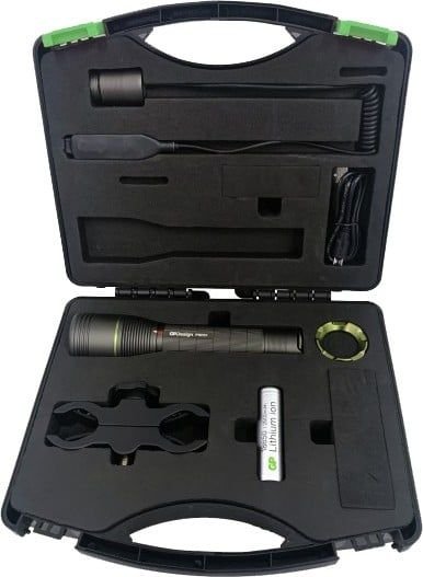 GP Lighting GP PSR51 Multi Color + Gunmount + Remote Switch