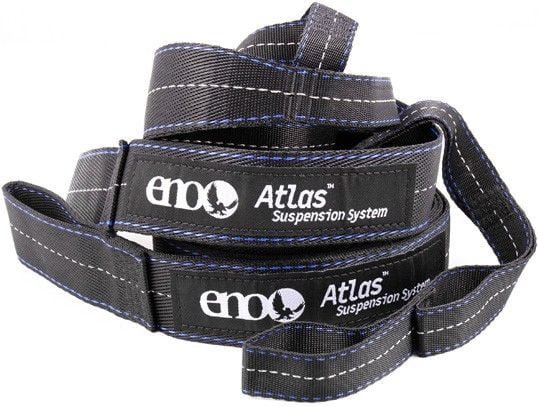 Eno Hammock Eno Atlas Suspension System kiinnityshihna riippumatolle, musta
