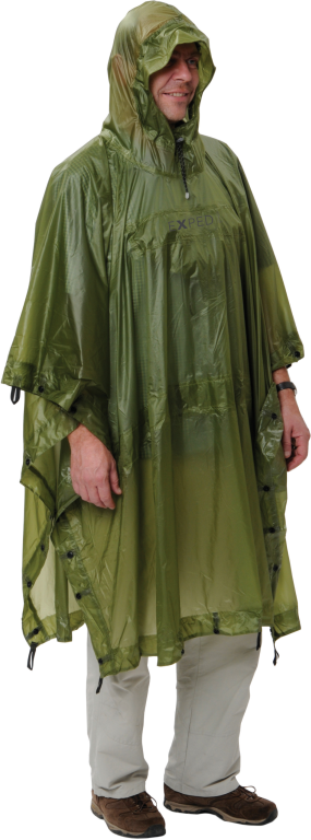 Exped Bivy Poncho UL poncho/bivypussi/suojapeite, vihreä