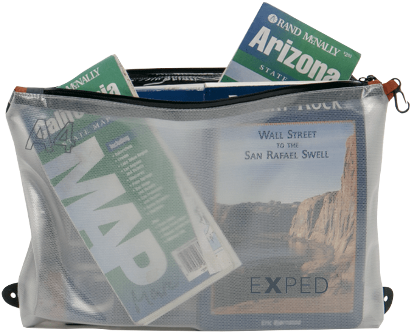 Exped Vista Organiser A4 säilytyslaukku, Transparent
