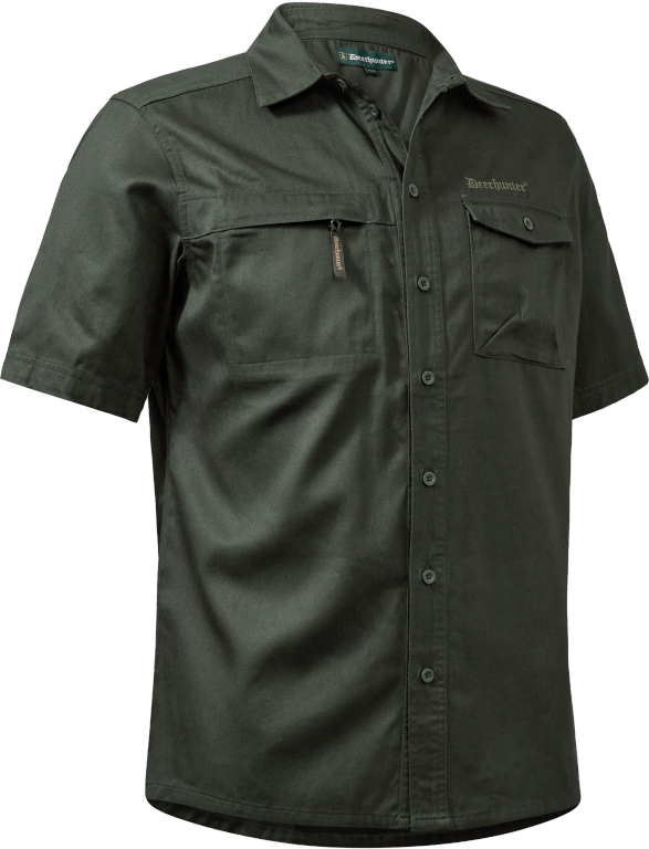 Deerhunter Atlas Shirt S/S paita, tummanvihreä
