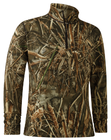 Deerhunter Game Half-Zip L/S T-Shirt paita, REALTREE MAX-7®
