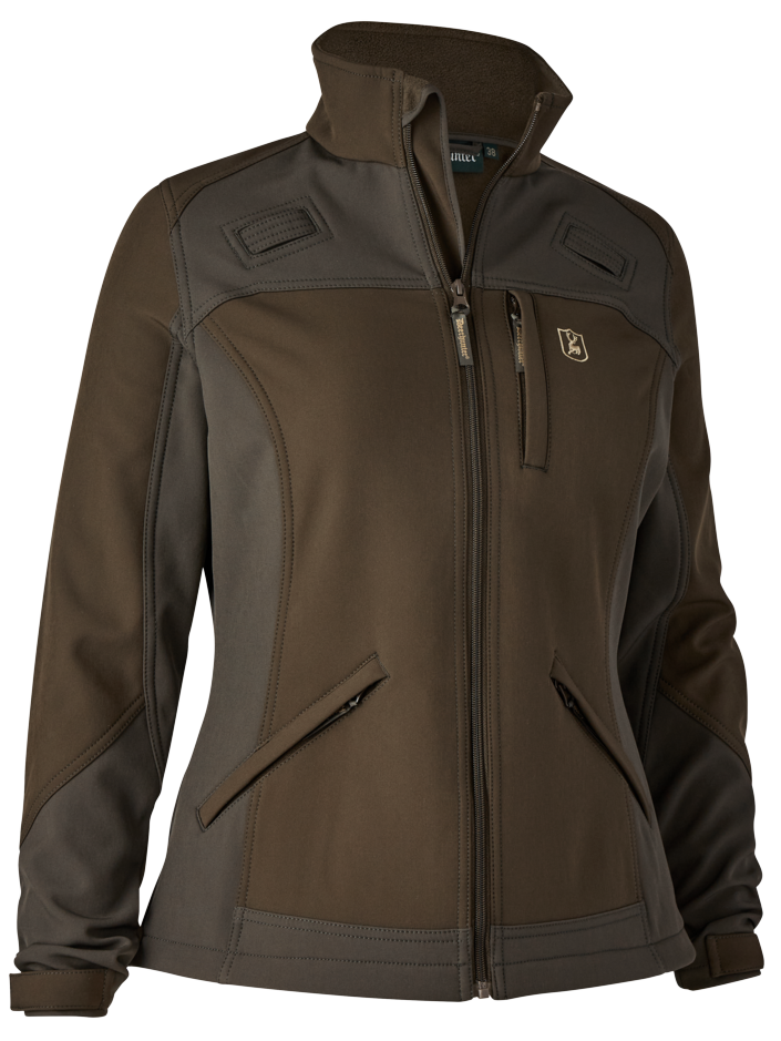 Deerhunter Lady Roja Softshell Jacket naisten takki, Fallen Leaf
