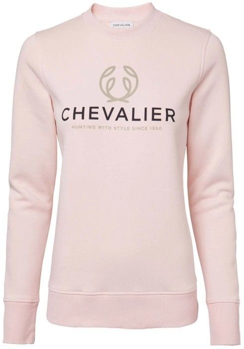 Chevalier Logo naisten collegepaita, Soft Pink