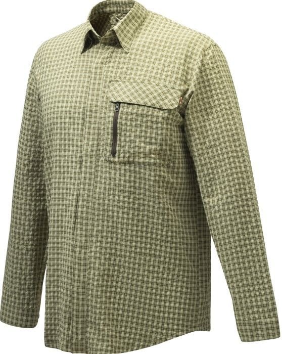 Beretta Ligthweight Shirt paita, Light Green Check