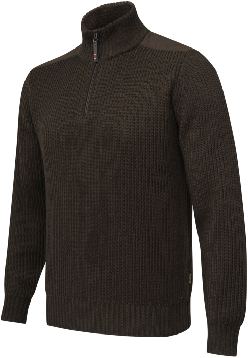 Beretta Dover Half Zip Tech Sweater pusero, ruskea