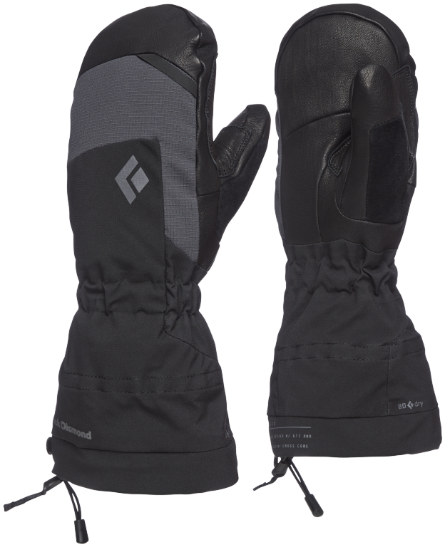 Black Diamond Mercury Mitts kintaat, Black