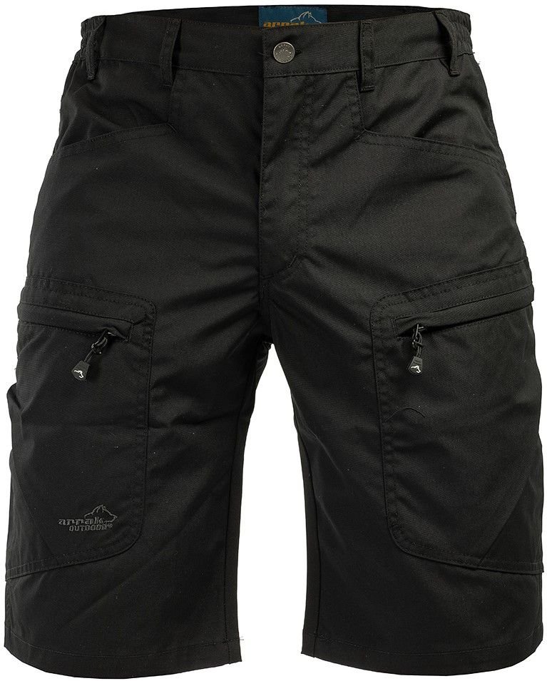 Arrak Outdoor Arrak Active Stretch Shorts joustavat shortsit, musta