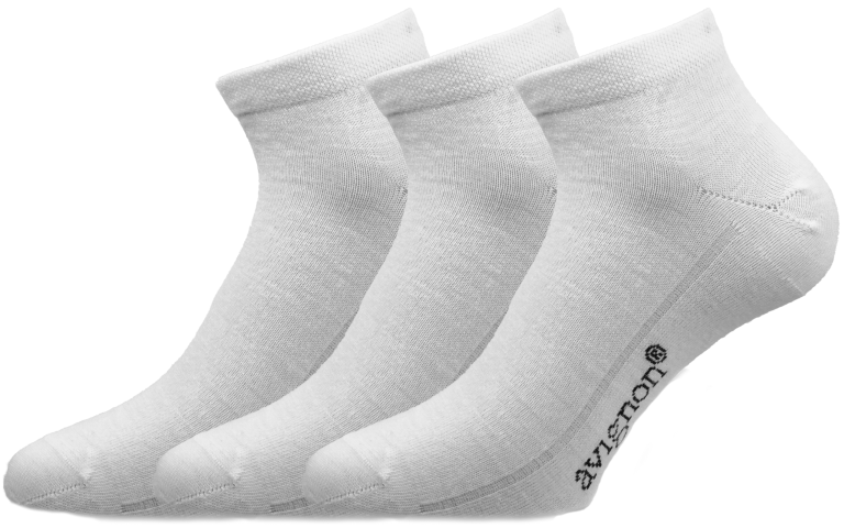 Avignon Sneaker Low 3-pack Nilkkasukka Valkoinen