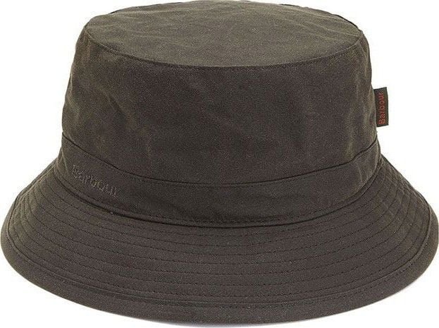 Barbour Wax Sports Hat Dk Olive