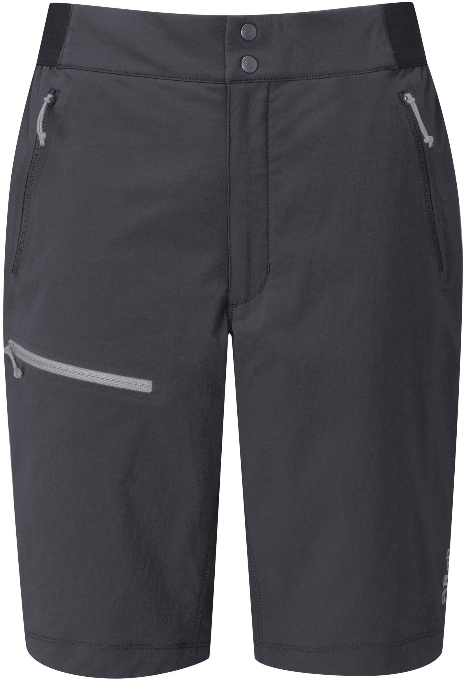 Rab Ascendor Light Shorts naisten shortsit, harmaa