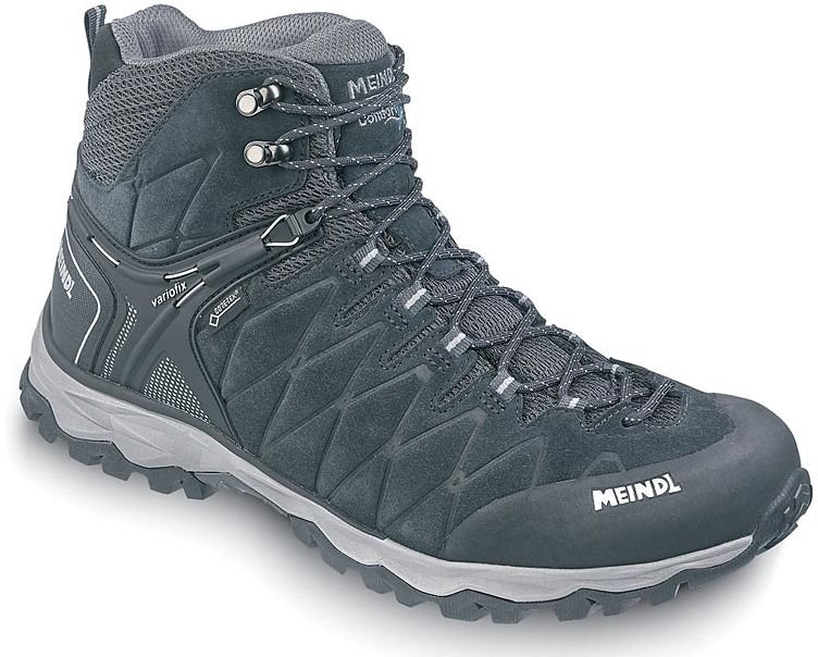 Meindl Mondello Mid GTX "Wide" trekkingkenkä, musta/harmaa