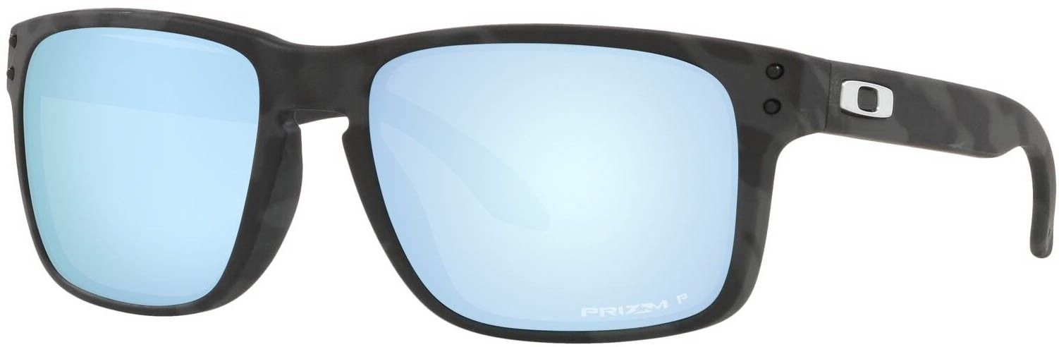 Oakley Holbrook Matte Black Camo Prizm Deep Water Polarized aurinkolasit