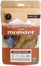 Monster Raw hirvi chipsi pussi 10 st